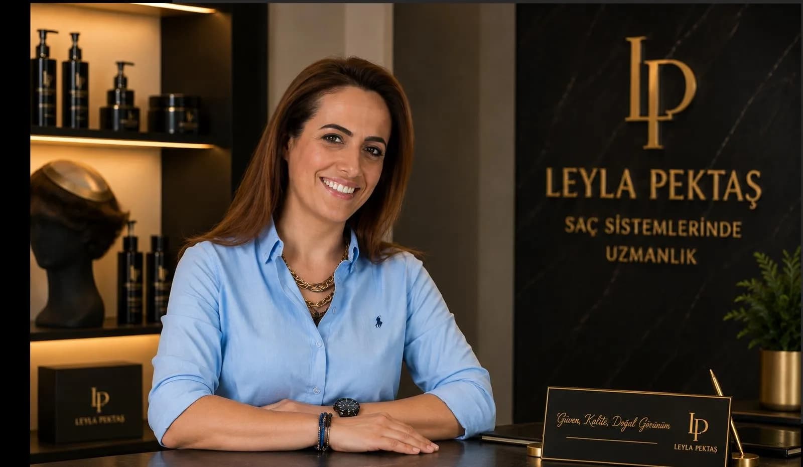 Leyla Pektaş Salonda